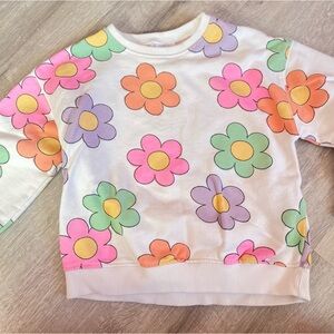 Zara kids floral sweatshirt 🌸